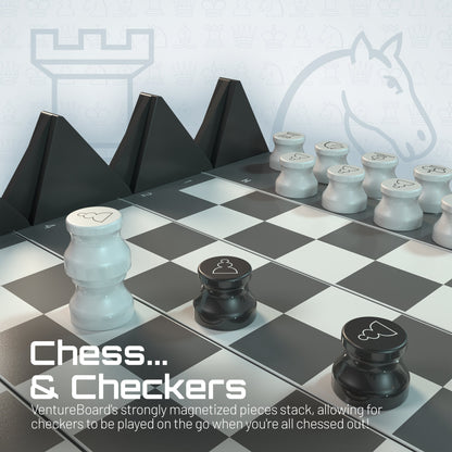 Mini Chess - Noir (pre-order, ships in 2-4 weeks)